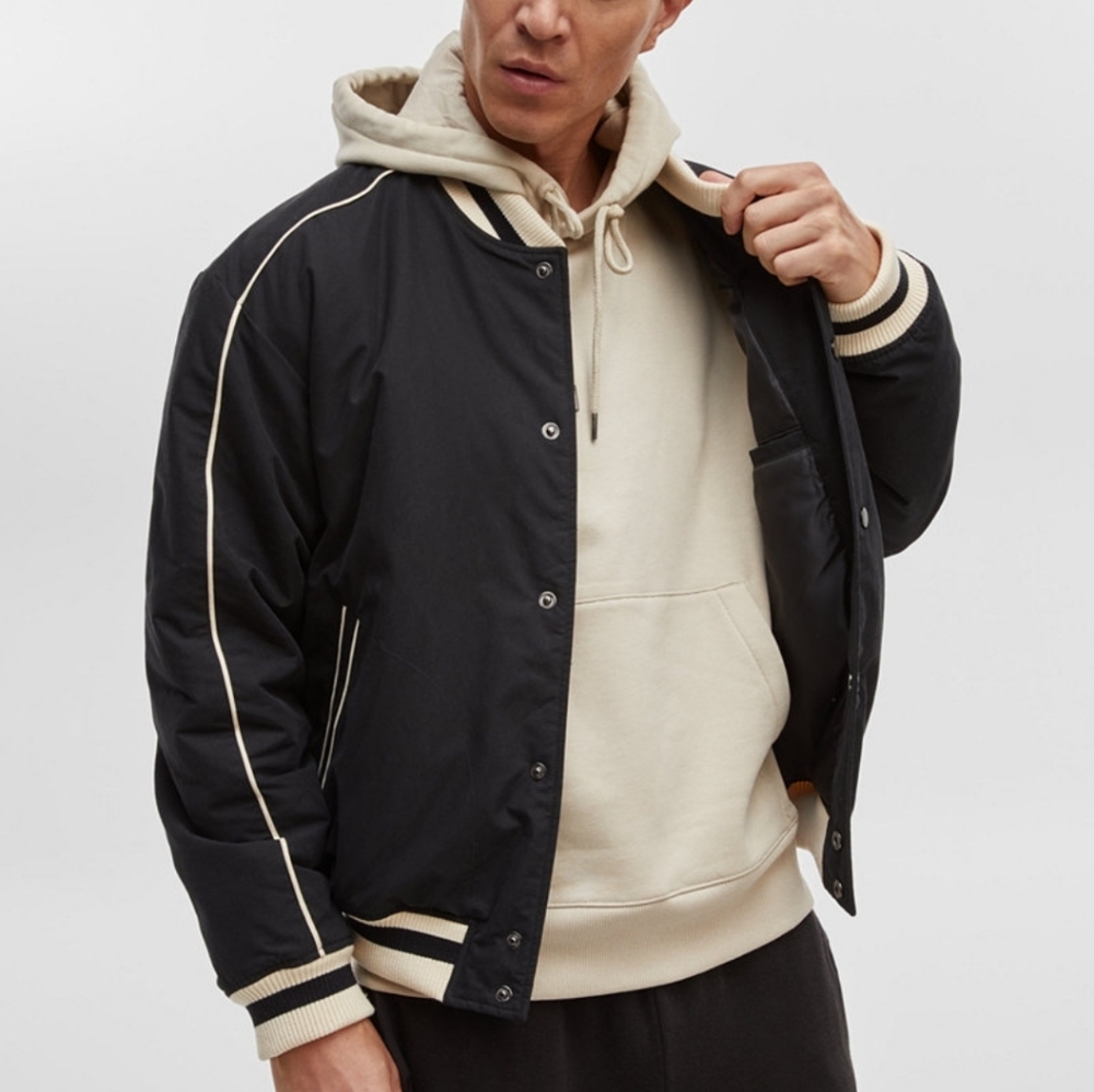 Mode of One Men’s Varsity Bomber Jacket Size L